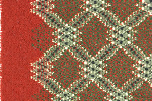 criss cross hospitality carpet sample